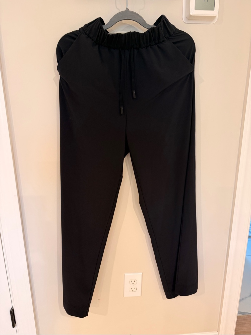 all in motion Black Wide-Leg Drawstring Pants